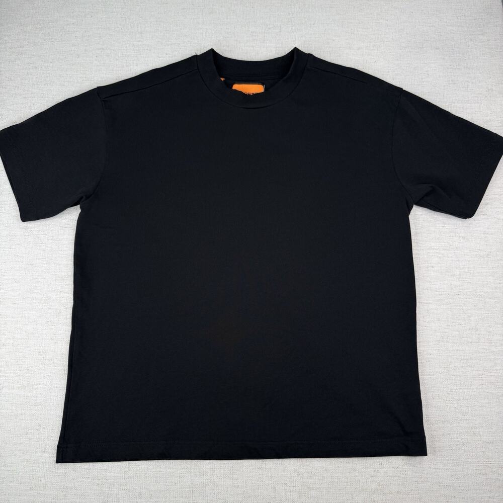 RGSTR Relaxed Boxy Oversized Fit Black T-Shirt Men’s Size M 100% Cotton Tee